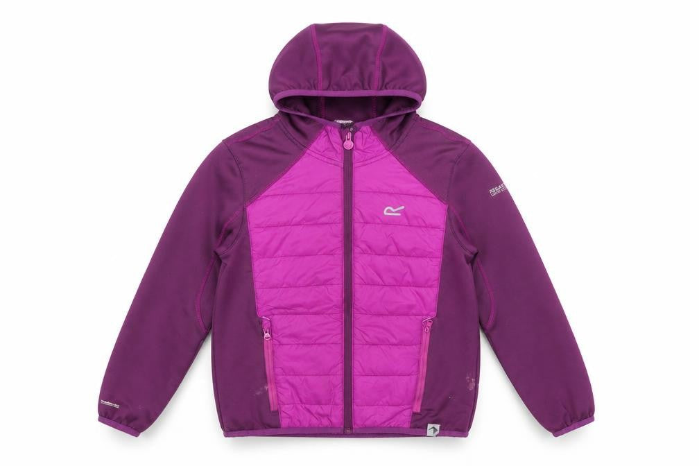 Girls UK Size 9-10 Years Regatta Purple Puffer Jacket