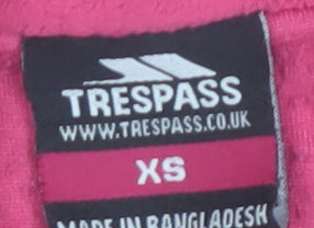 Womens UK Size XS Trespass Pink Pullover Sweatshirt