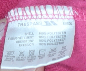 Womens UK Size XS Trespass Pink Pullover Sweatshirt