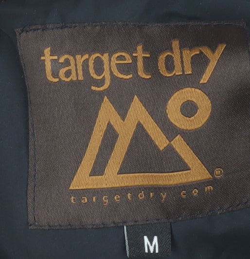 Target Dry Men's Blue Quilted Mid-Length Jacket M