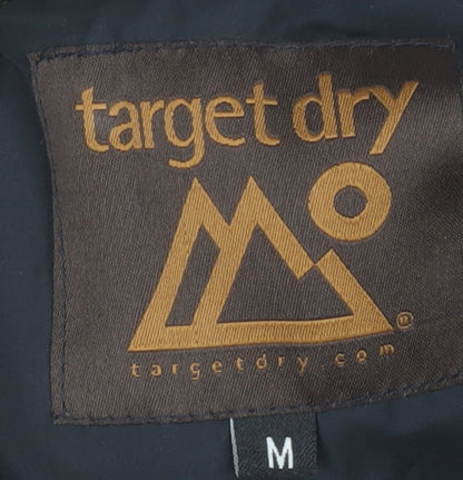 Target Dry Men's Blue Quilted Mid-Length Jacket M