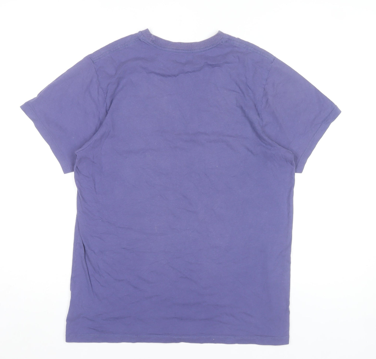 Vans Men's Purple Pocket T-Shirt Size M Cotton Casual