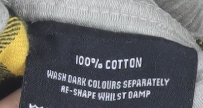 Counter Propaganda Men's Beige Corduroy Trousers 36x32 Relaxed Fit
