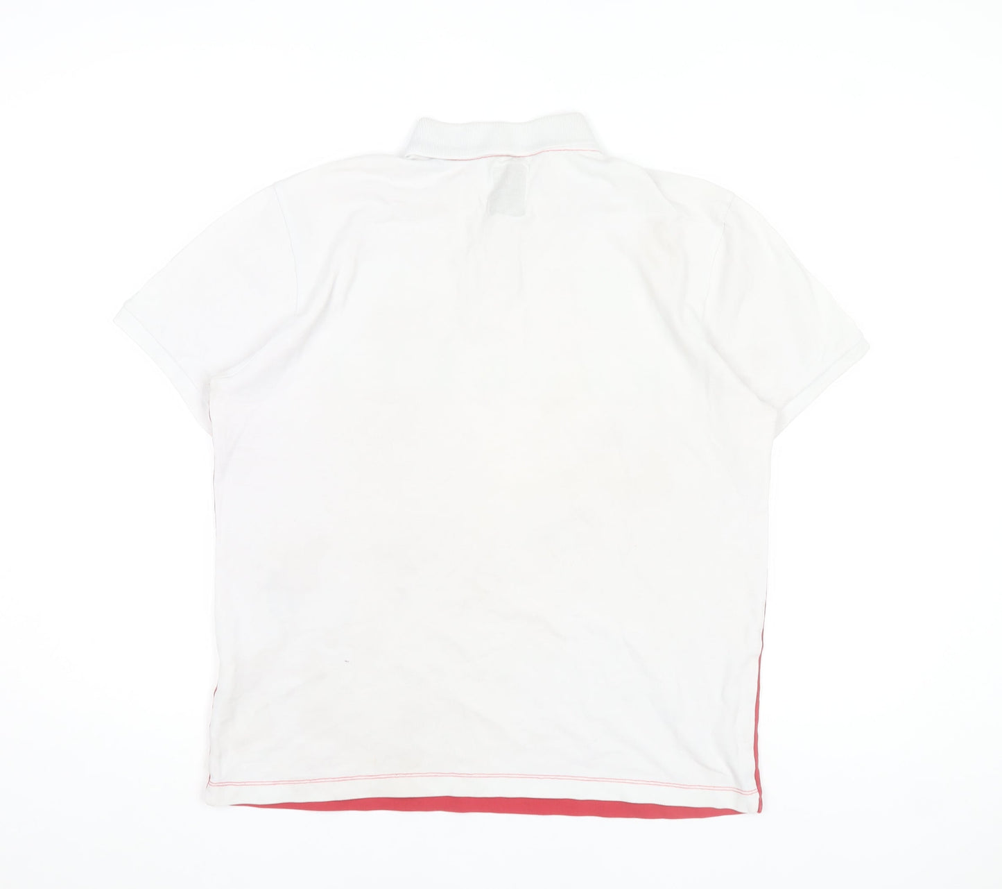 Hackett Aston Martin Racing Red Men's L Polo Shirt Cotton