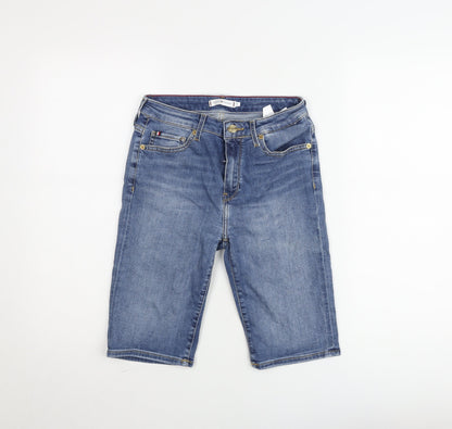 Tommy Hilfiger Men's Blue Denim Slim Chino Shorts Size 28