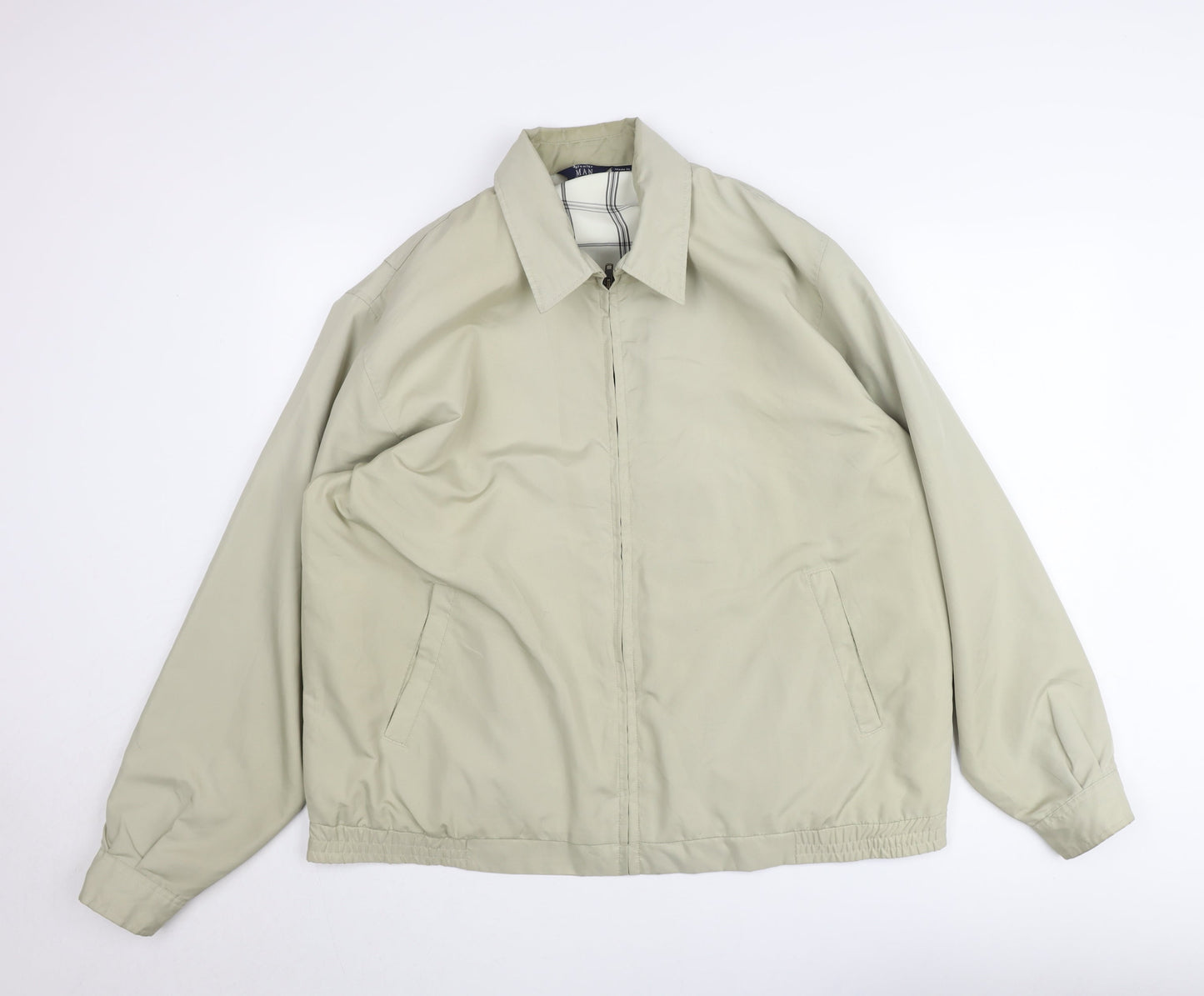 Premier Man Beige L Regular Fit Full Zip Lined Men's Jacket