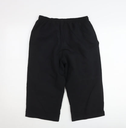 Umbro Men's Black Sweat Shorts Size S Elastic Waist Sportswear