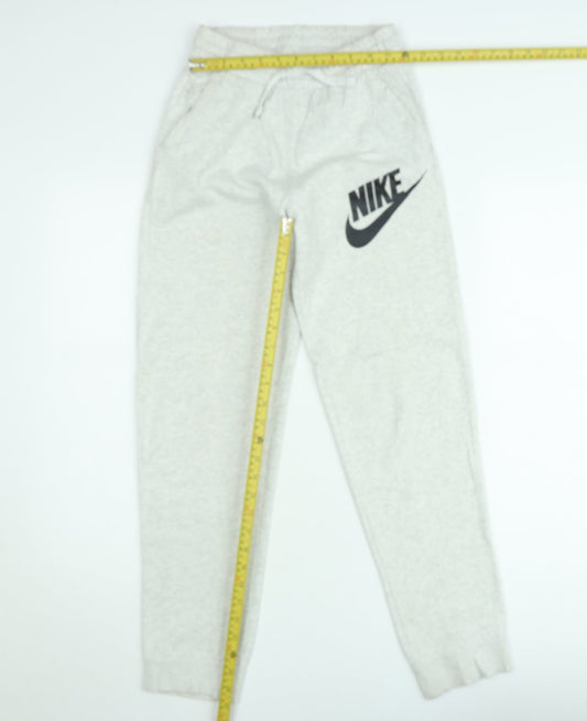 Nike Teens Grey XL Jogger Sweatpants 80% Cotton 20% Polyester