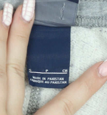 Nike Men's Grey Jogger Trousers Small Regular Fit Fleece Sweatpants