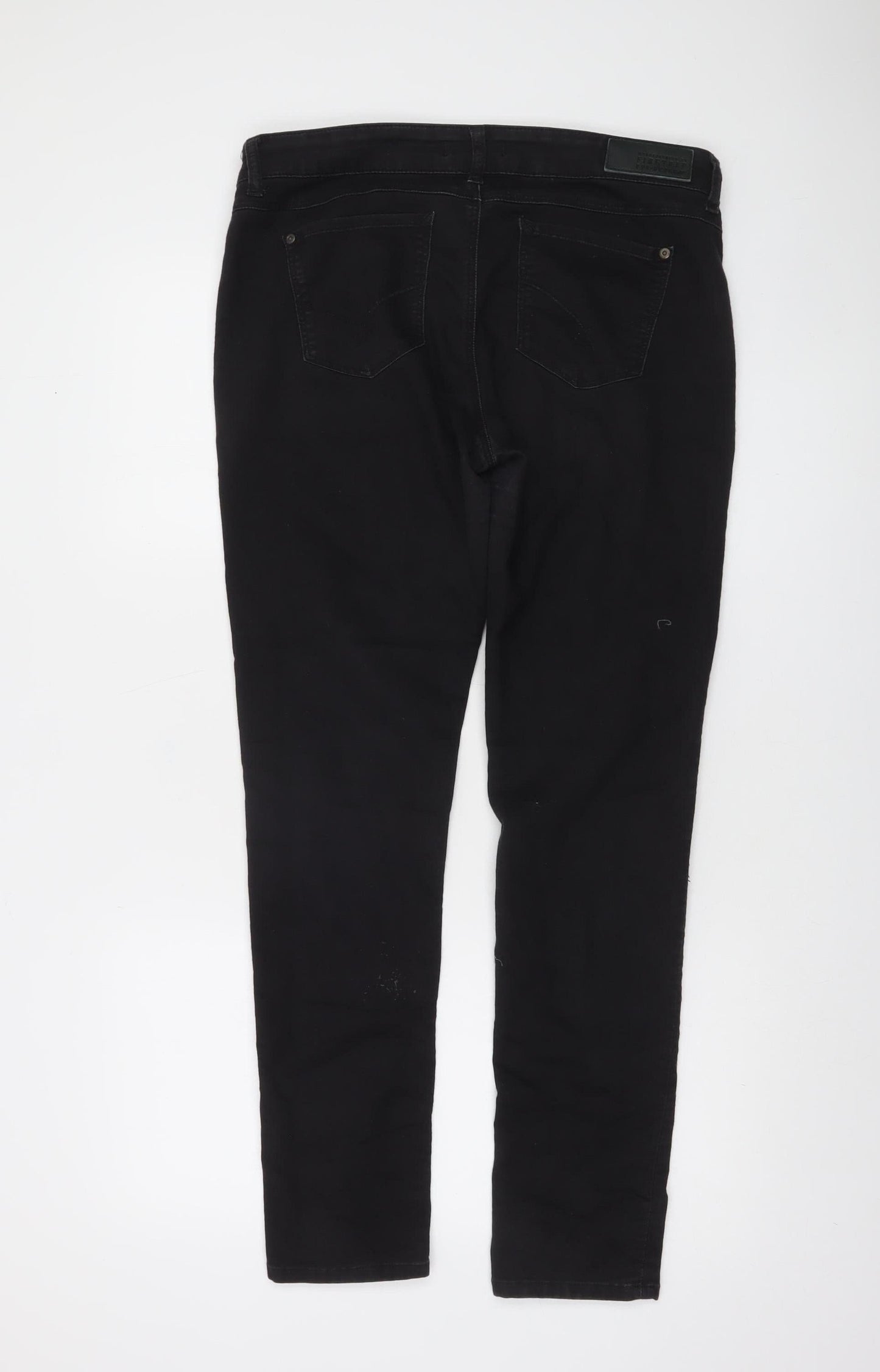 Firetrap Men's Black Slim Fit Stretch Denim Trousers W32