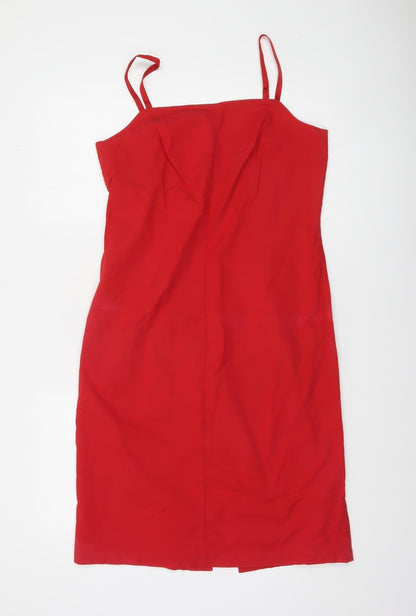 United Colors of Benetton Women's Red Bodycon Dress L