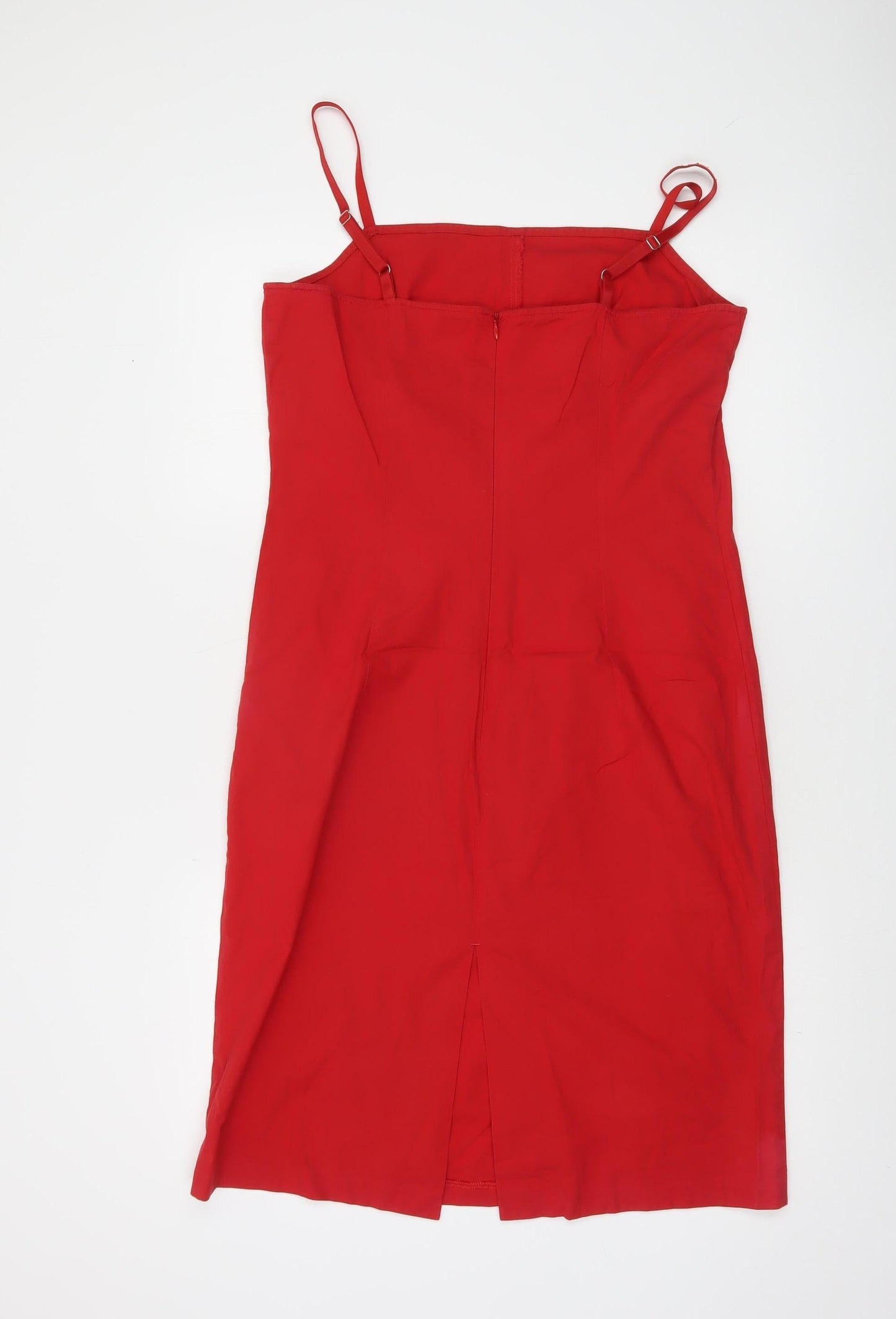 United Colors of Benetton Women's Red Bodycon Dress L