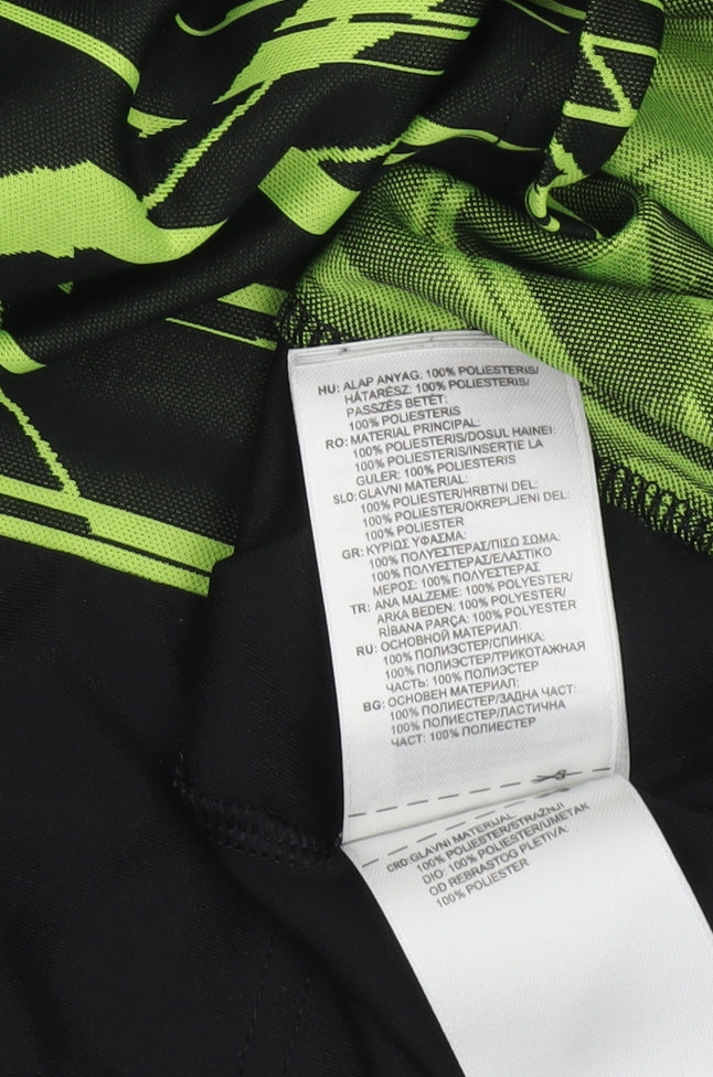 Adidas Boys Black & Green Messi Football T-Shirt Size 11-12 Years Climalite