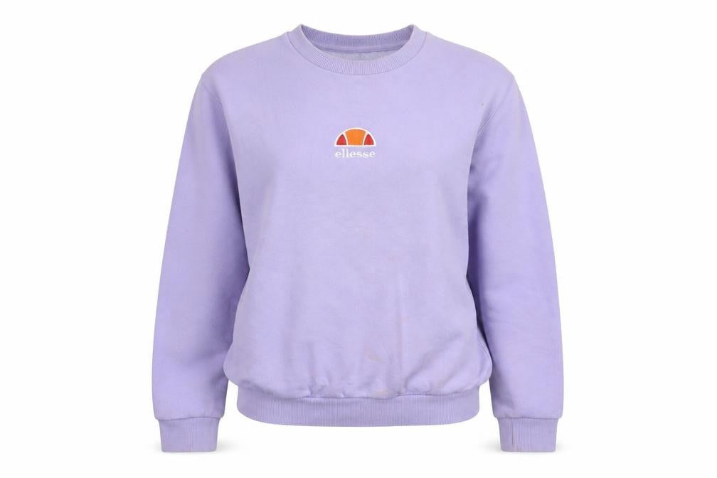 Womens UK Size 8 ellesse Purple Pullover Sweatshirt