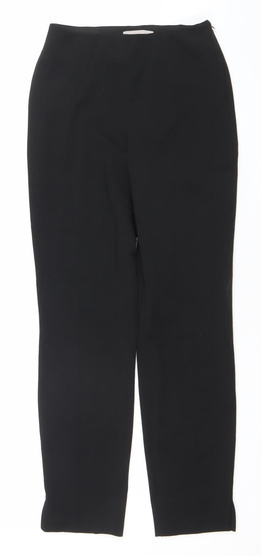 H&M Women’s Black XS Slim Fit Tapered Stretch Trousers