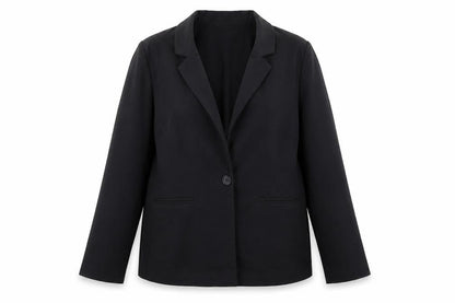 H&M Divided Women's Black Single-Breasted Blazer Size 12