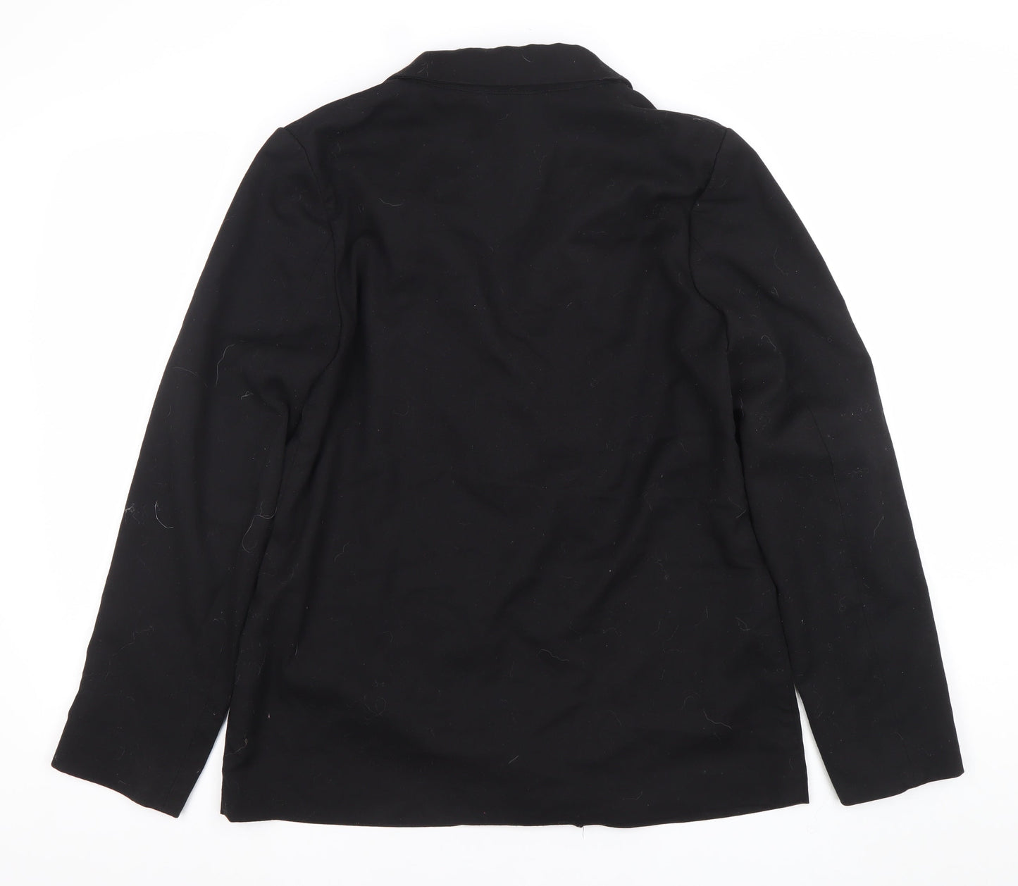 H&M Divided Women's Black Single-Breasted Blazer Size 12