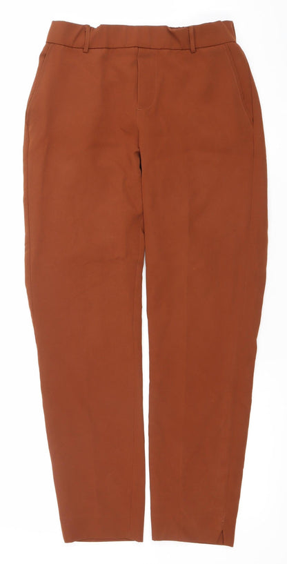Only Women Brown Chino Trousers S Regular 32in Waist