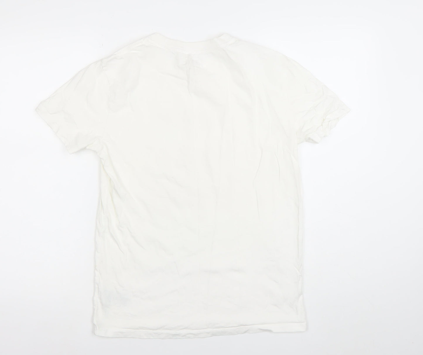 GAP Women's White Classic T-Shirt XS Short Sleeve Cotton Casual