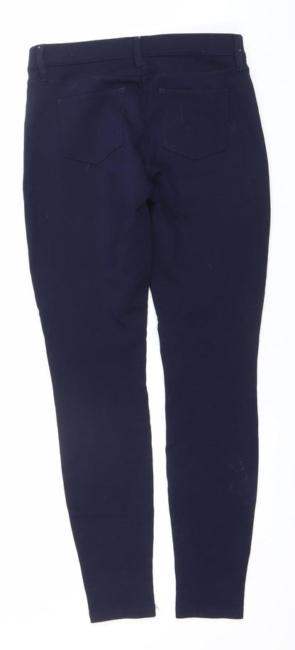 J.Crew Women's Blue Skinny Gigi Pant Visco-Nylon Stretch 2XS
