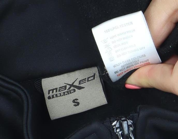 Maxed Terrain Women's Black Softshell Jacket Size S