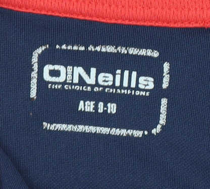 O'Neills Boys Blue 9-10 Years Sports 1/4 Zip Sweatshirt
