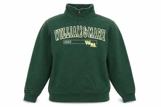 JanSport Women’s Green 1/4 Zip William & Mary Fleece Sweatshirt S
