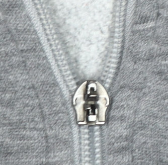Mens UK Size L FILA Grey Full Zip Hoodie