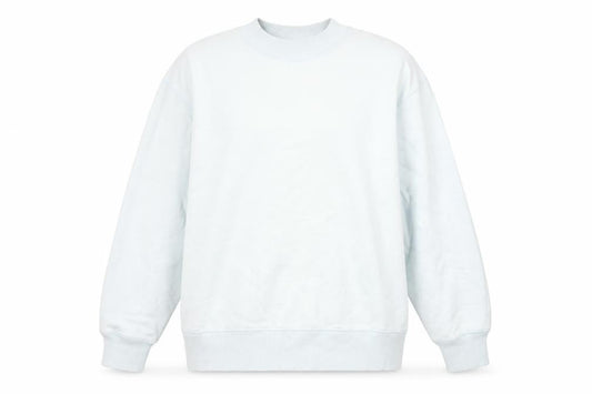 Uniqlo Women Light Blue XL Crew Neck Pullover Sweatshirt