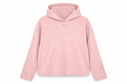 Womens UK Size L PUMA Pink Pullover Hoodie