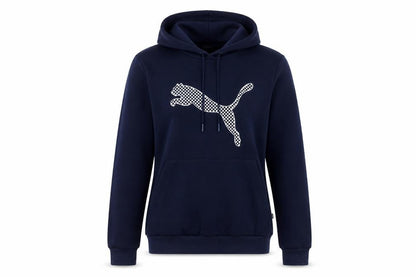 Womens UK Size XS PUMA Blue Pullover Hoodie