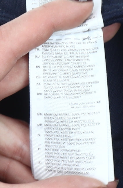 Adidas Men’s Blue Jogger Track Pants Size M Tapered Fit Breathable