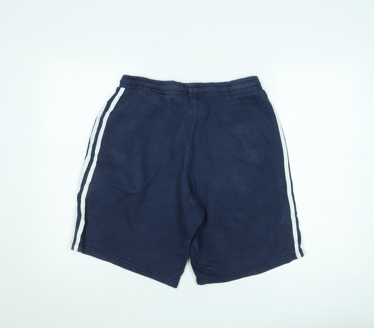 Adidas Mens Blue Sweat Shorts Size M Casual Sportswear