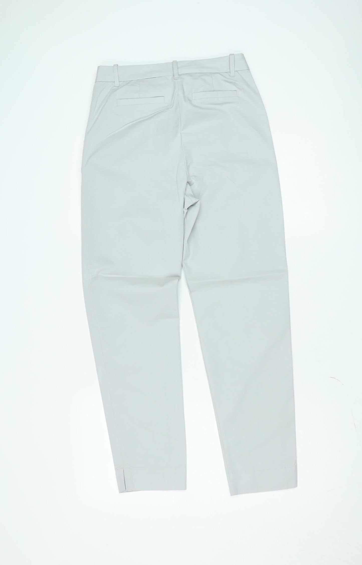 Marks and Spencer Men's Grey Regular Fit Chino Trousers Size 8