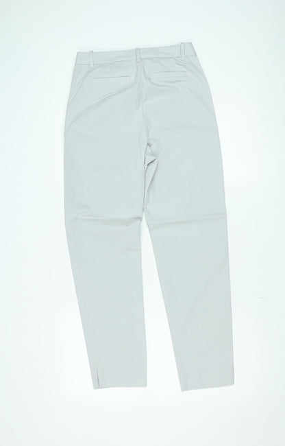 Marks and Spencer Men's Grey Regular Fit Chino Trousers Size 8