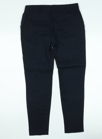 Dorothy Perkins Women’s Black Slim Fit Chino Trousers Size 8