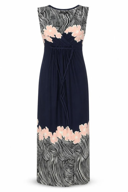 Principles by Ben de Lisi Women's Blue Floral Midi Sheath Dress Size 12