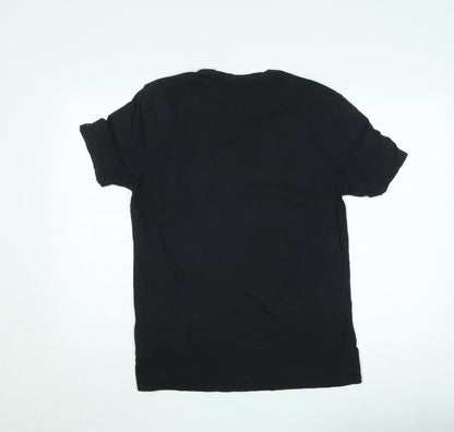 Mens UK Size M AllSaints Black  T-Shirt