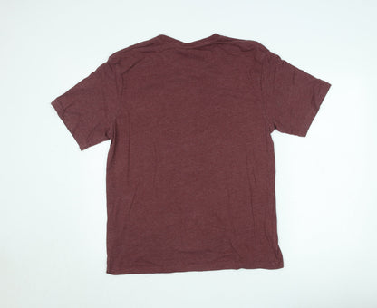 Pacific Creations Men's Red Classic Fit Australia Graphic T-Shirt Size M