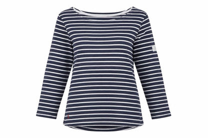 Womens UK Size 12 Joules Blue Basic T-Shirt