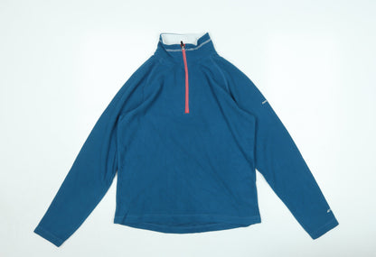Mens UK Size M Trespass Blue Pullover Sweatshirt