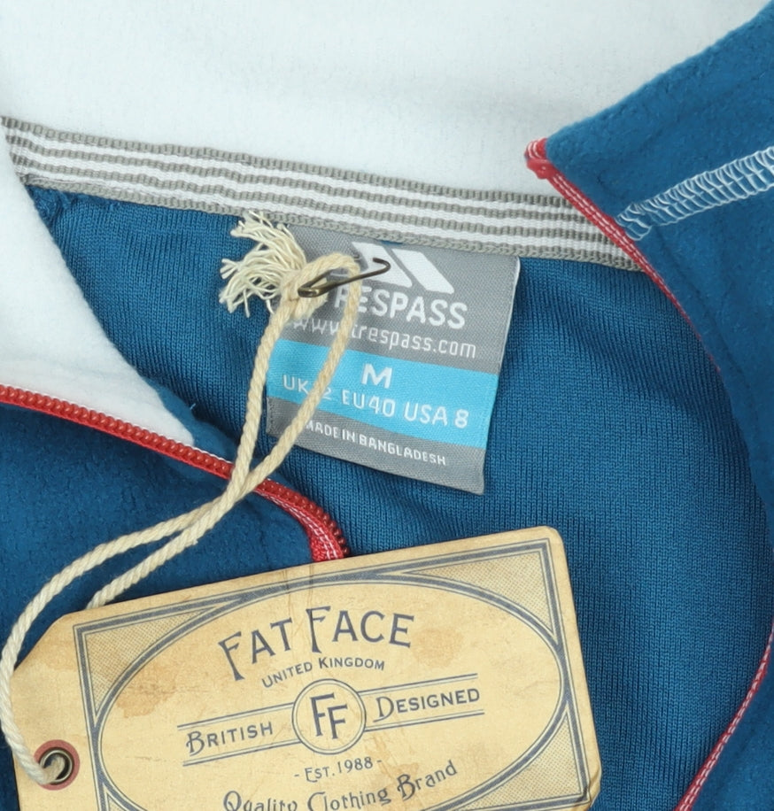 Mens UK Size M Trespass Blue Pullover Sweatshirt