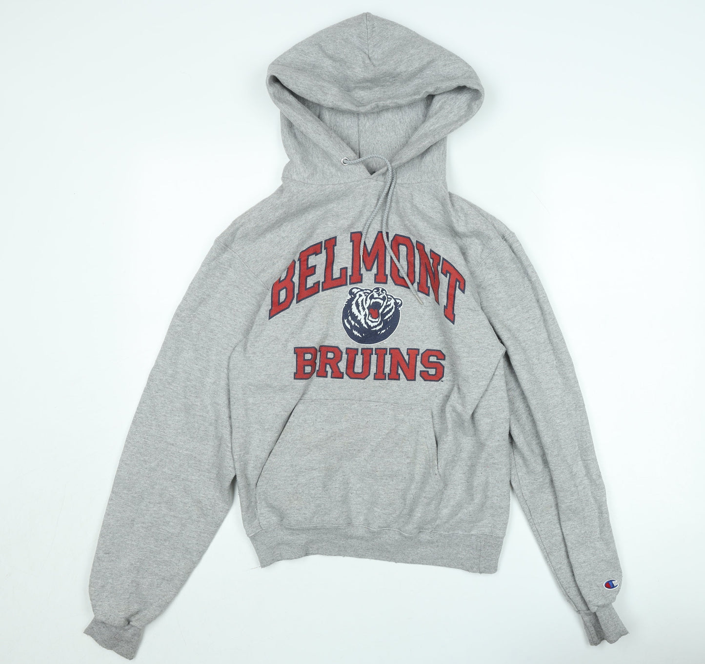 Mens UK Size S Champion Grey Pullover Hoodie