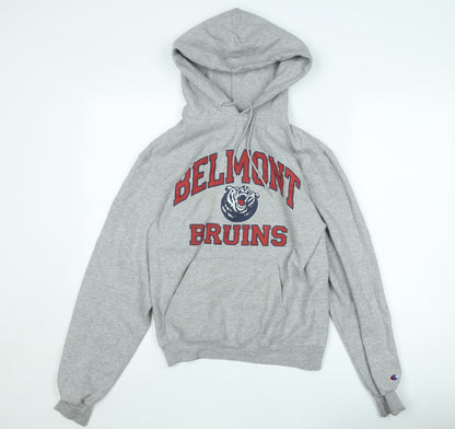 Mens UK Size S Champion Grey Pullover Hoodie