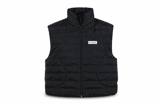 PrettyLittleThing Women’s Black Puffer Waistcoat XL Casual Zip Up