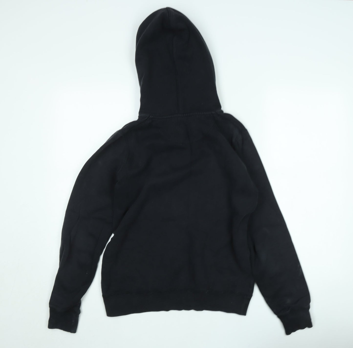 Nike Women's Black Full Zip Hooded Fleece Jacket Size M