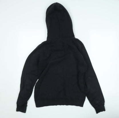 Nike Women's Black Full Zip Hooded Fleece Jacket Size M