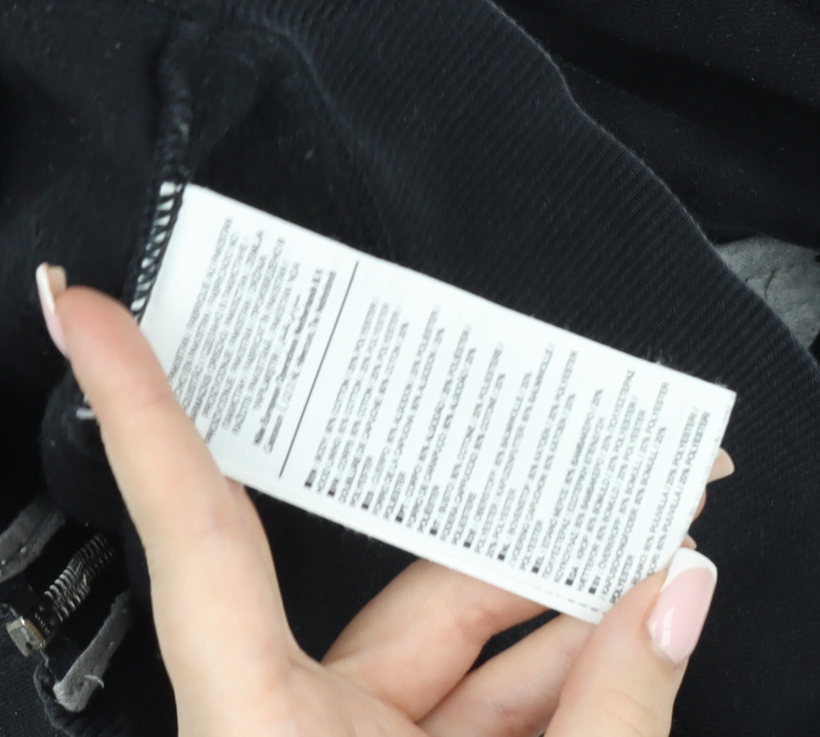 Nike Women's Black Full Zip Hooded Fleece Jacket Size M