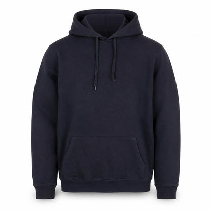 Charles Wilson Men's Blue Pullover Hoodie Large Cotton Blend