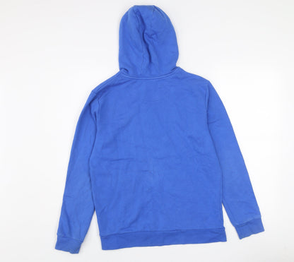 Marks and Spencer Boys Blue Pullover Hoodie 13-14 Years Gamer Graphic